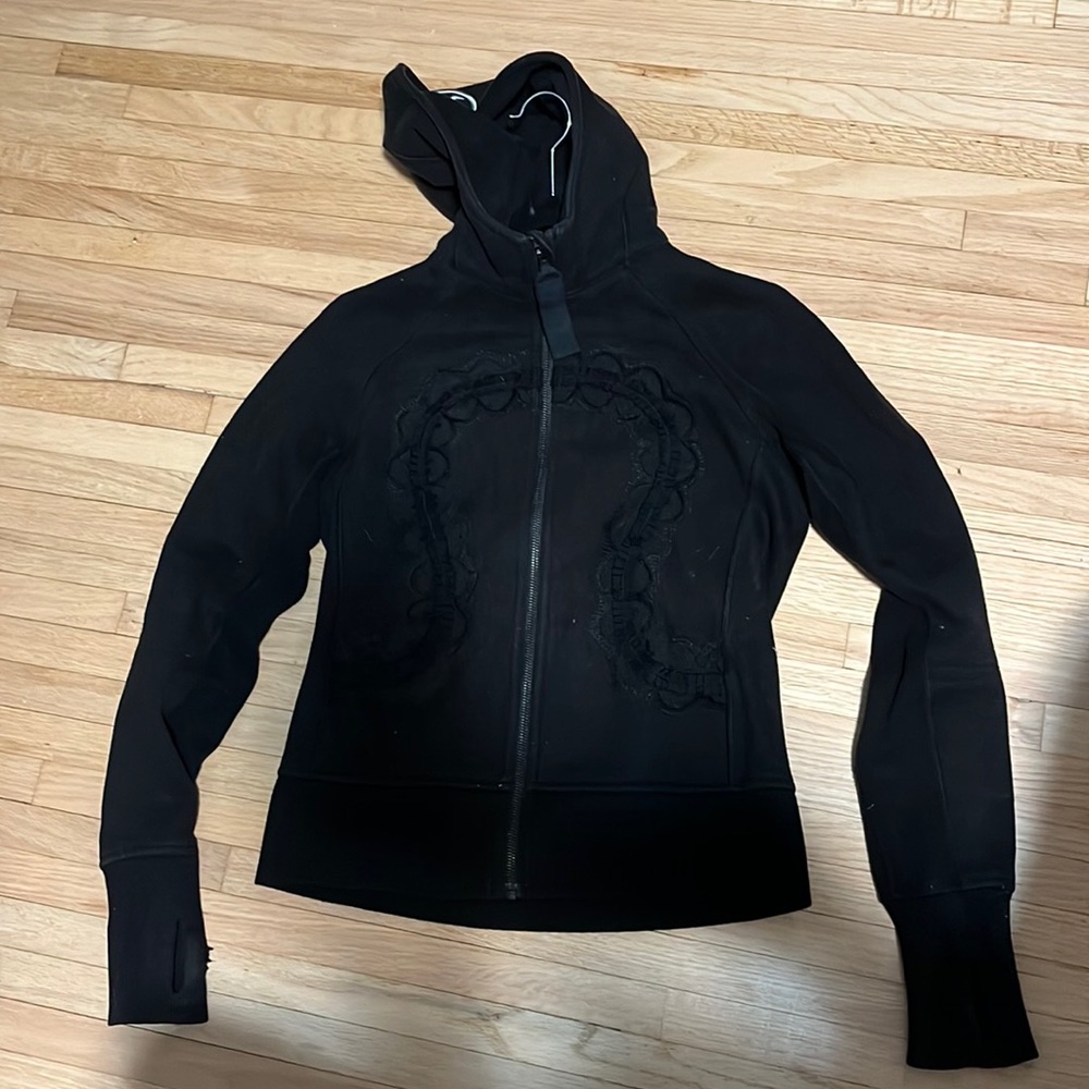 Lululemon Hiver 2013 Scuba Heavy Full Zip Front Hooded Women Size